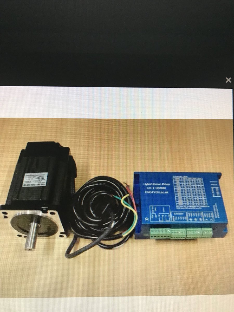 Dixon2Sales's tweet photo. Good morning from everyone here at cnc4you .here we have a stepper servo motor 8nm Nema 34 only £249.99 +vat for more information go to https://t.co/jtPgrGS6yz https://t.co/QycX1DSr0K