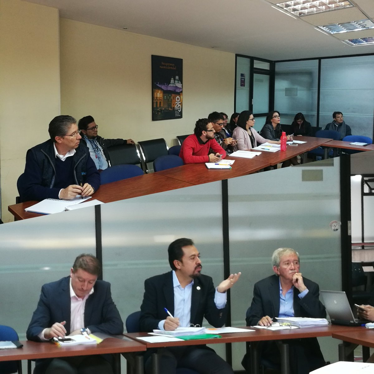 sergiogarnicao1's tweet photo. Primera reunión del 2018 de #ComisiónUsoSuelo aprobamos varias actas del mes de diciembre y queda pendiente la revisión del #PUAE Francisco de Huarcay de .@CasaParaTodosEP https://t.co/GuBjdp5rcm