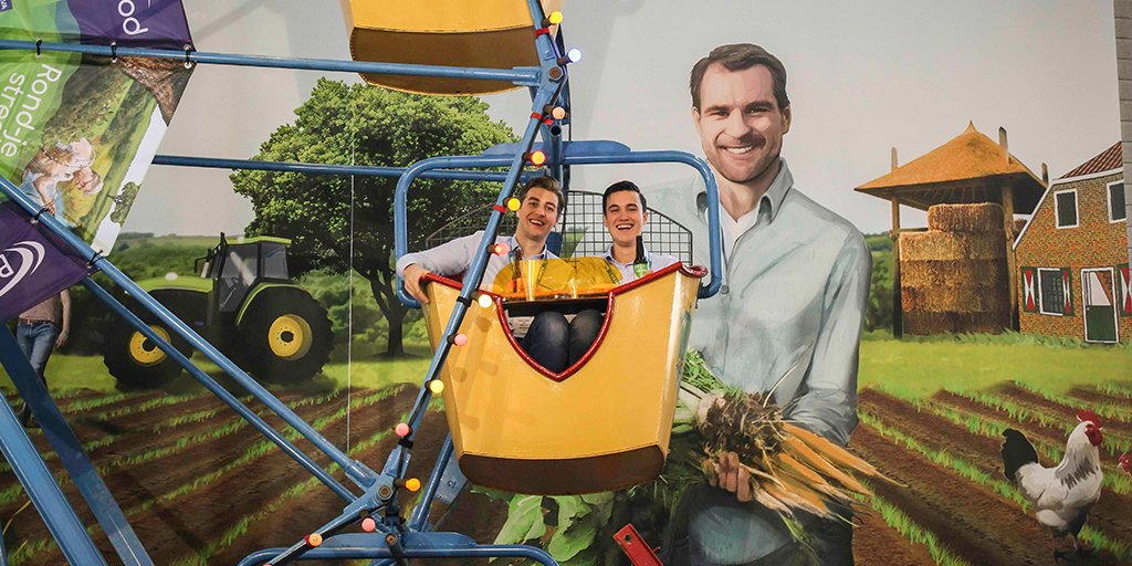 Rond-je streek! Neem plaats in ons reuzenrad en proef lokale groeten van Van Gelder! #rondjestreek #reuzenrad #hal7 #bidfood #vers247 #horecava2018 <a href="/VanGelderNL/">Van Gelder groente & fruit</a> <a href="/Vers247/">Vers 24/7</a> <a href="/Terwindt/">Peter Terwindt</a>