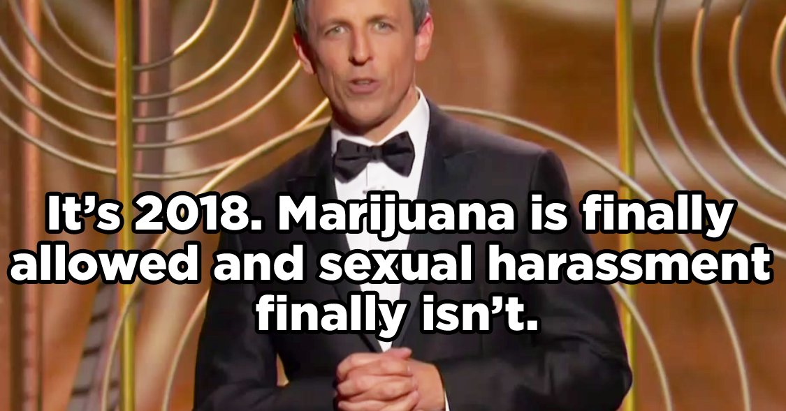 BuzzFeed's tweet photo. All of Seth Meyers' best jokes at the Golden Globes
https://t.co/YUmVFdQouz https://t.co/ZZhRIAbqFn
