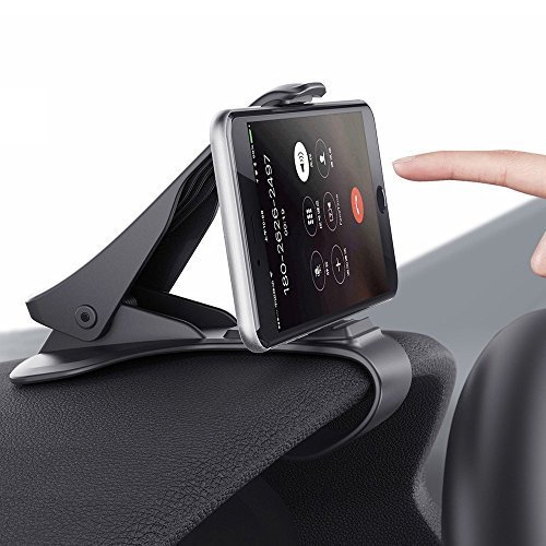 Dashboard Cell Phone Holder, HUD Car Mount for iPhone 7, 7 Plus, 6, 6S, 6...