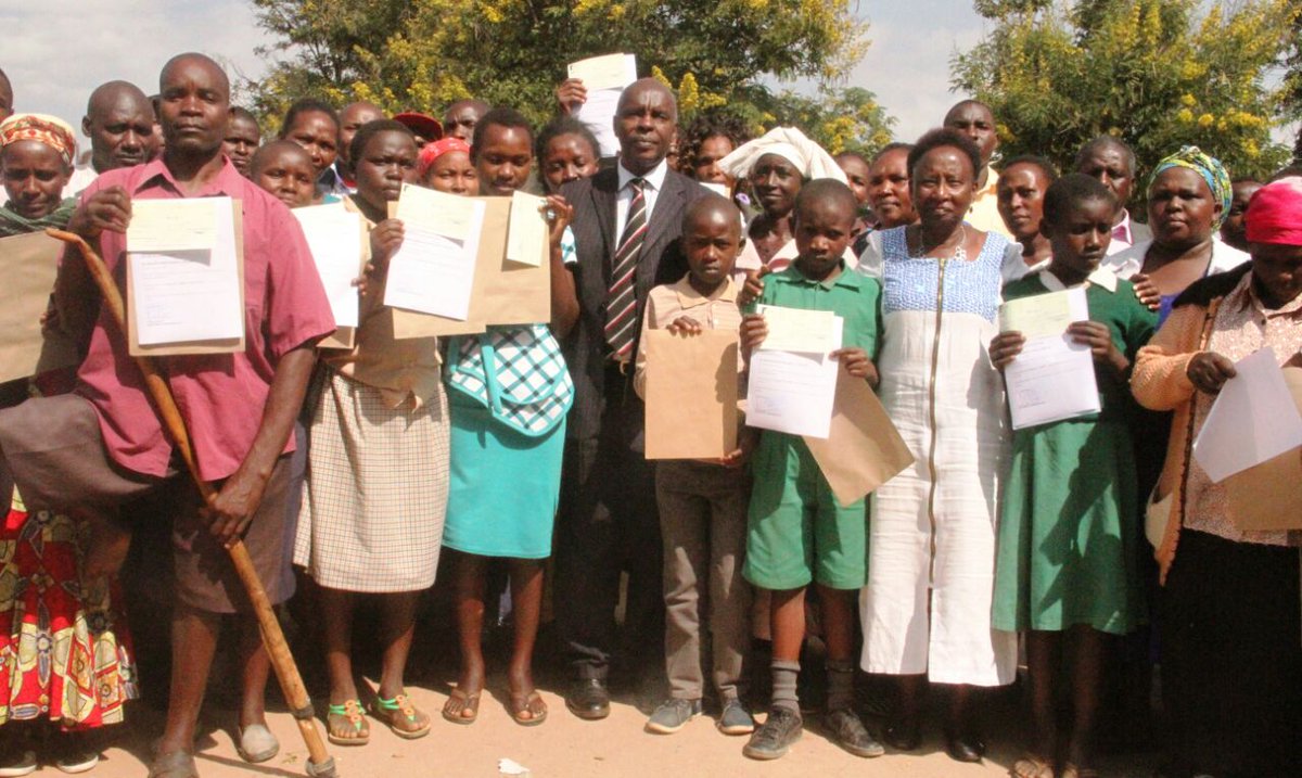 ProfKibwana's tweet photo. 53 pupils from needy families who sat for their KCPE in 2017 will have their four-year secondary school fees fully paid by the Makueni County Government. https://t.co/GhTiJSxgbA