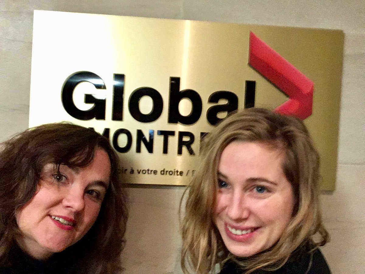 annblake78's tweet photo. Lovely morning @Global_Montreal with Jillian of @cabaltheatre #Wildside2018 #CentaurGOWILD #themorningafterthelifebefore #tragicqueens @CentaurTheatre @GunaNuaTheatre https://t.co/yxGvOEkHmF