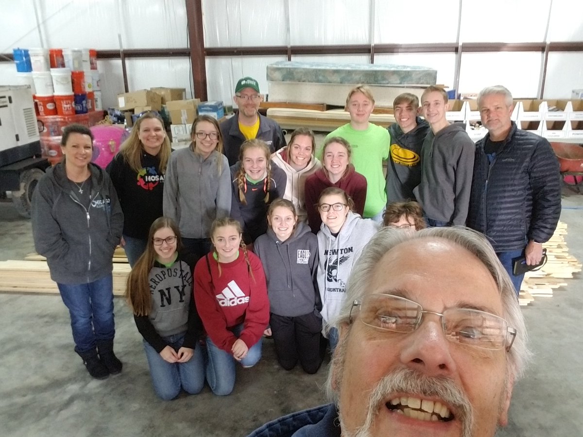 Thank you to the team from Pella, Iowa who joined us this past week for Disaster Recovery work