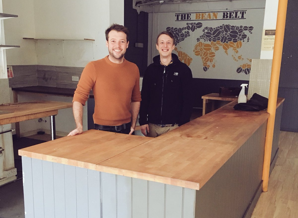 Spencer_Bowman's tweet photo. One final goodbye as Dom &amp; I hand back the keys to an empty 2 East Bargate - otherwise known as Mettricks no 2. Bring on the demolition team https://t.co/PomYhbBg0U