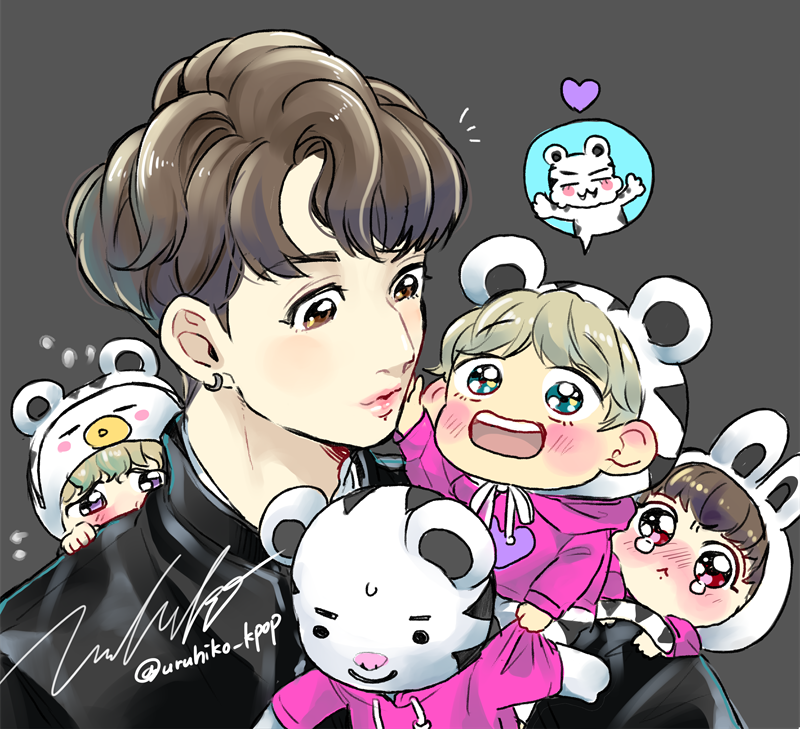 uruhiko_kpop's tweet photo. 🐯 https://t.co/0nSeznfcD5