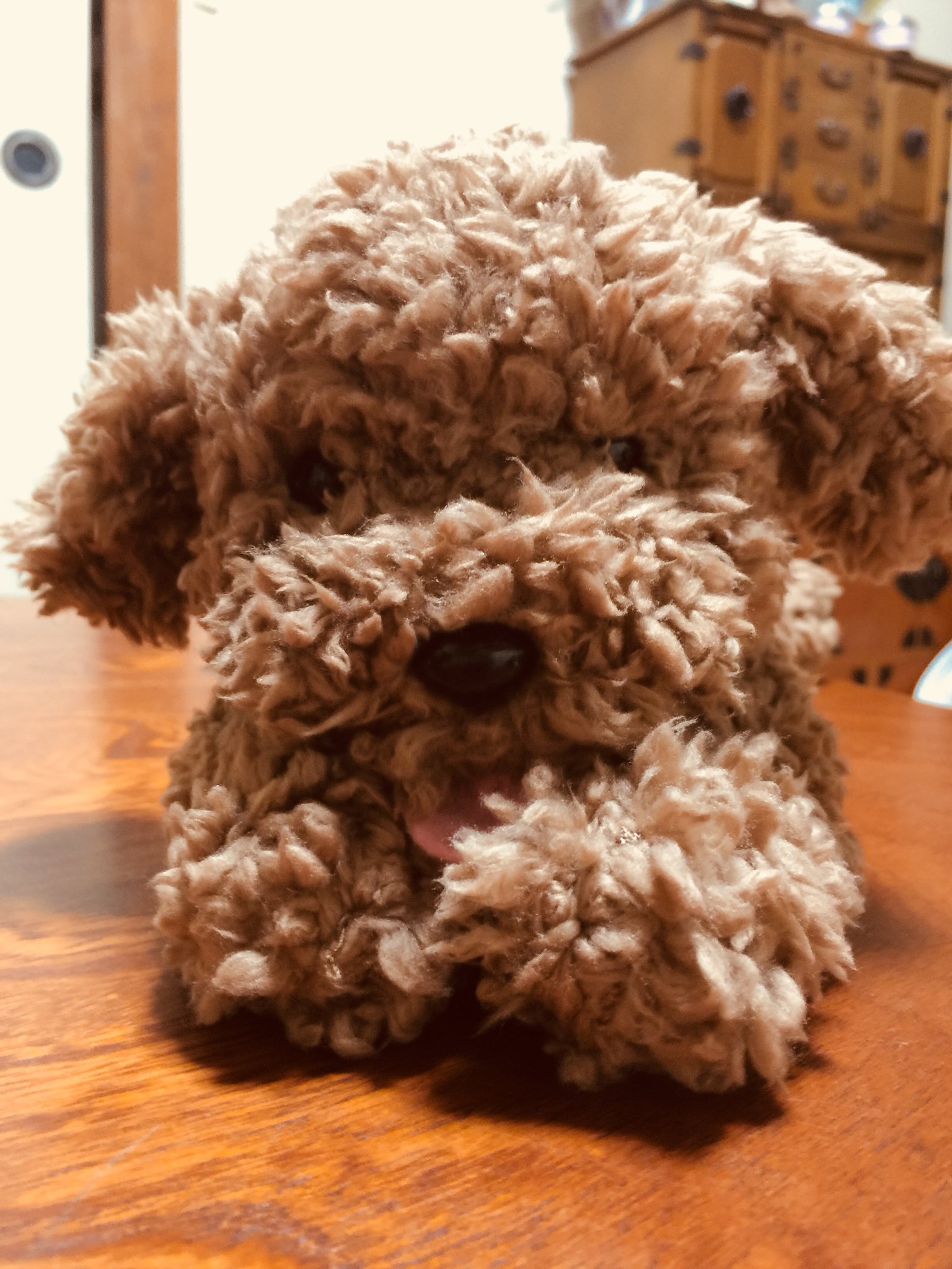 ステラ お値段以上 ニトリ くたくたぬいぐるみをゲット ちょっとベロをつけて カットした マッカチンの出来上がり ユーリ マッカチン ニトリ T Co Snzxsomupz Twitter