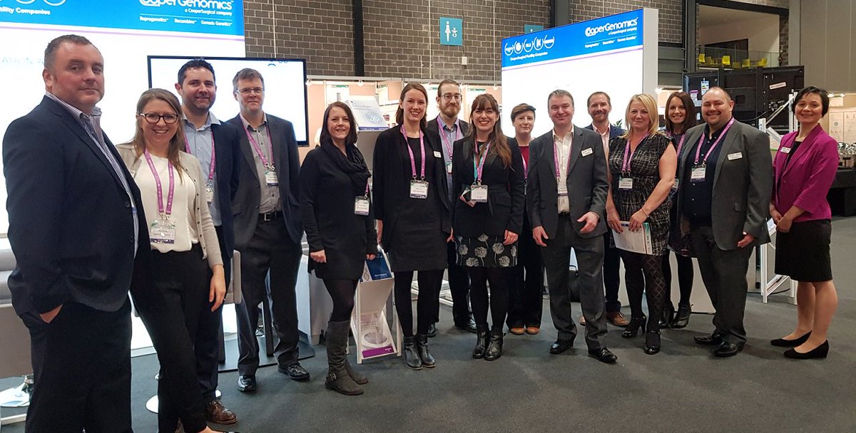 coopersurgical's tweet photo. Our team at #Fertility2018 thoroughly enjoyed meeting you all at the show - our ART and genetics experts loved having the opportunity to answer your questions, and hearing about successes and challenges within clinics across the UK https://t.co/G7tRsbSOxi