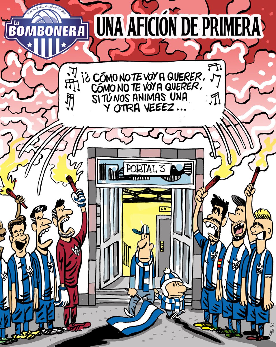Portada de #LaBombonera para hoy. La primera que no encontraréis en La Rosaleda. 
Va por vosotros, afición malaguista.
#VamosMálaga
Por <a href="/Pachi_Idigoras/">Pachi Idígoras</a>