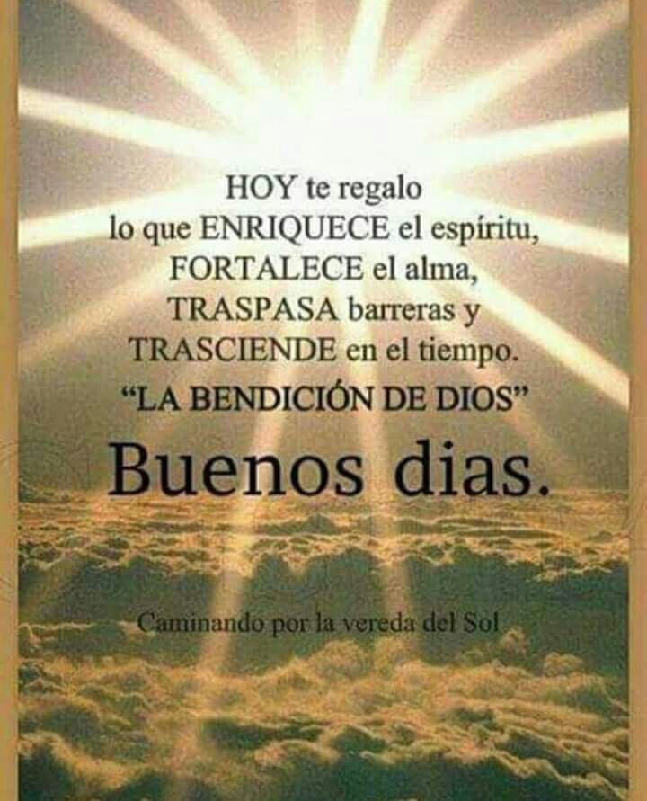 Sueños de Poemas® on Twitter: "Buenos días! Feliz inicio de semana  Excelente y bendecido lunes para todos, iniciamos con la gracia de Dios  padre por un día más de vida, y un