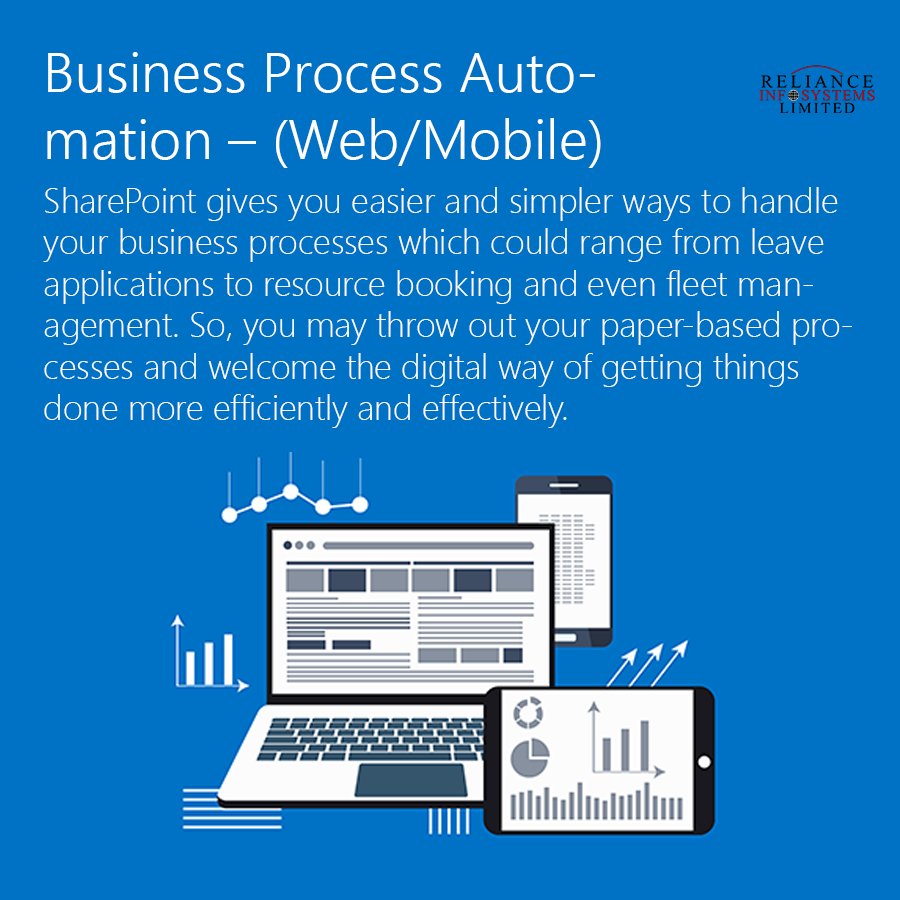 RelianceInfoSys's tweet image. What is #SharePoint and it’s benefits?
These will inform and put you in the right perspective. 

#DocumentManagement #RelianceInfosys