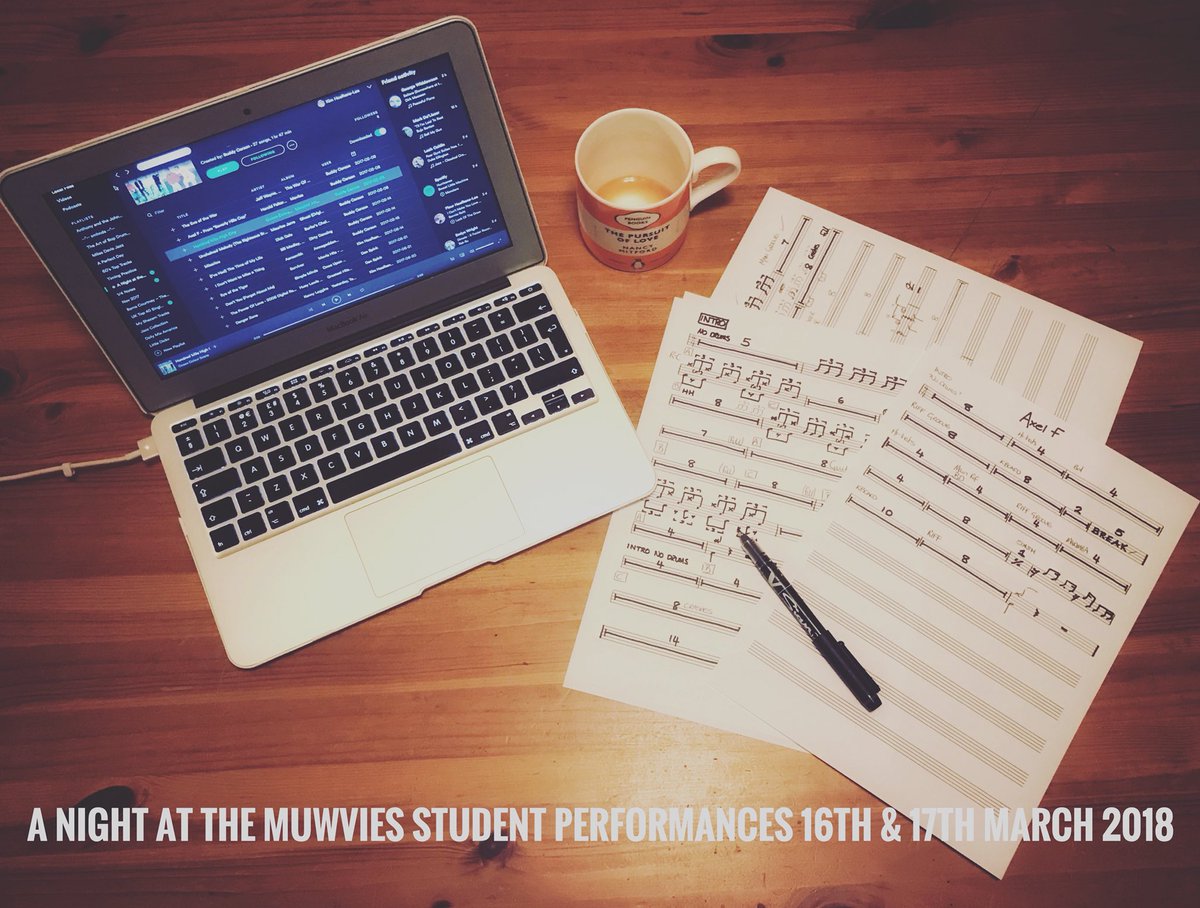Thirsty work this song chart writing business...27 songs, 14 piece band and over 80 students performing live with pros! Mar 18
#anatm #muwbath #drums #drumteacher #guitarlessons #strings #bass #piano #pianolesons #vocallessons #performanceopportunities #livemusic #youngmusicians