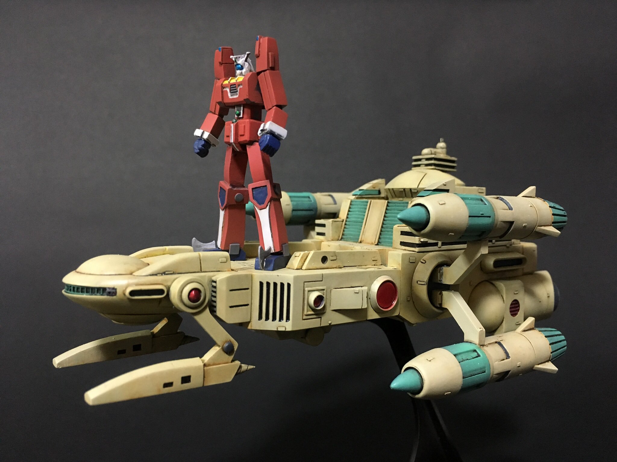 アオシマ 伝説巨神イデオン 最終戦艦 バイラル・ジン