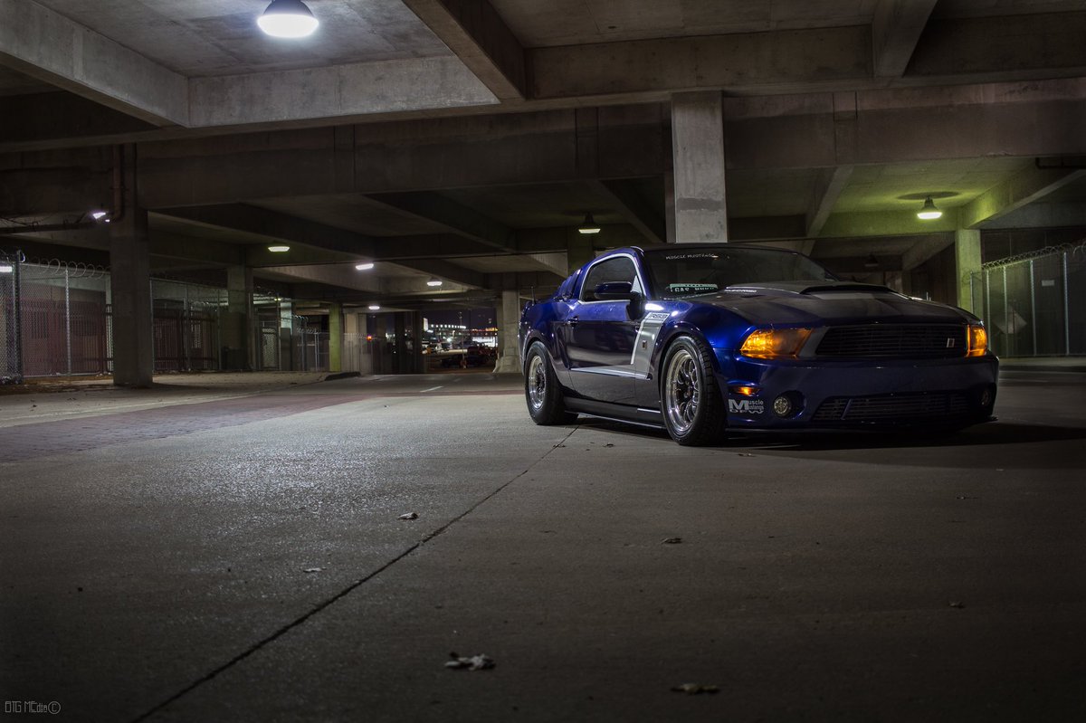 This shot turned out great. Owner:Jeramy Muscle Mustangs 📷:BTG Media / B&amp;T Garage
