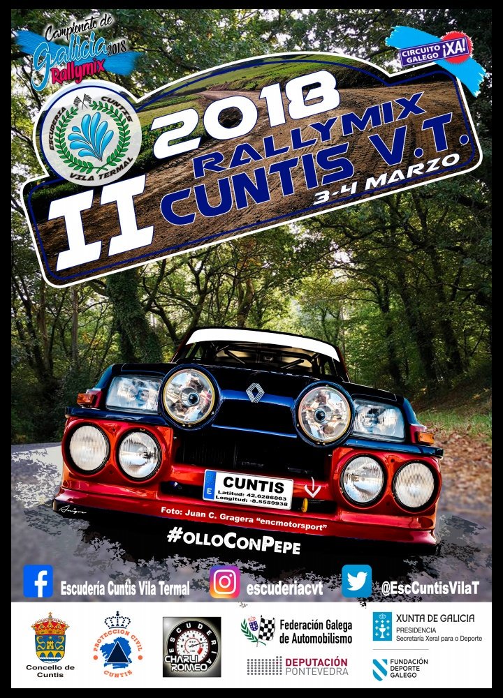 FuranchoRacing's tweet photo. Albert Llovera estará en el II Rallymix Cuntis Vila Termal... https://t.co/bXWNJcSTyv https://t.co/DWKYSv0BLB