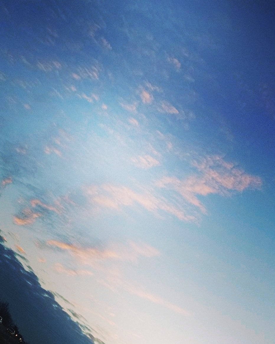 Winter skies #winter #wintersolstice #dusk