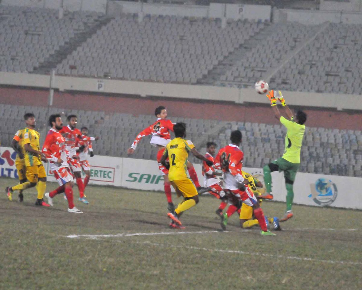 bff_football's tweet photo. #MatchResult
#BPL2017
#Rahmatganj MFS 0:0 #SheikhRussel KC Ltd.
#Venue: Bangabandhu National Stadium, Dhaka https://t.co/Qvd9kTvQtm