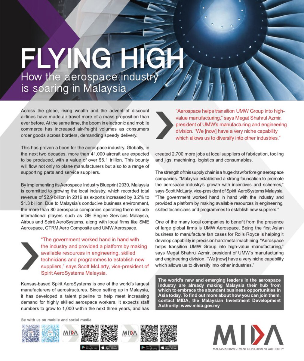 Malaysian Investment Development Authority Mida On Twitter The World S New And Emerging Leaders In Aerospace Industry Are Already Making Their Hub In Asia Find Out More About How You Can Join