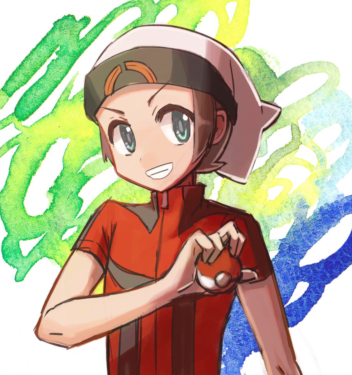 Peppe ポケモントレーナー版深夜の真剣お絵描き60分一本勝負 Orasユウキくん
