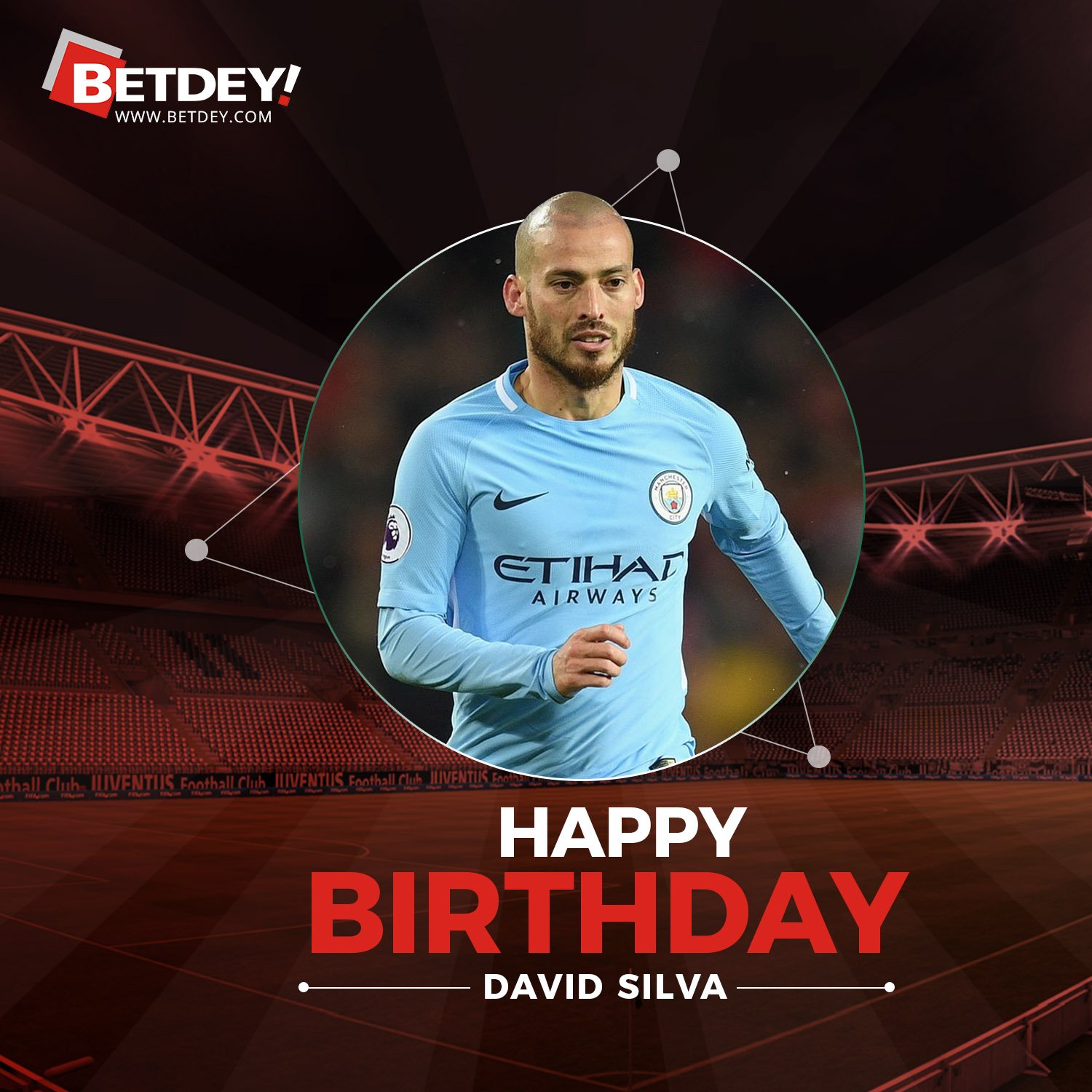     Happy birthday, David Silva!      
