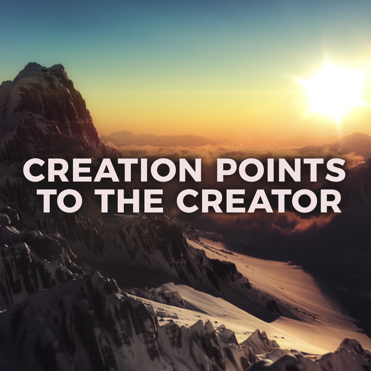 TheCollectiveNP's tweet photo. What is something that every time you look at you automatically think of God? https://t.co/4sLMlrMLKR