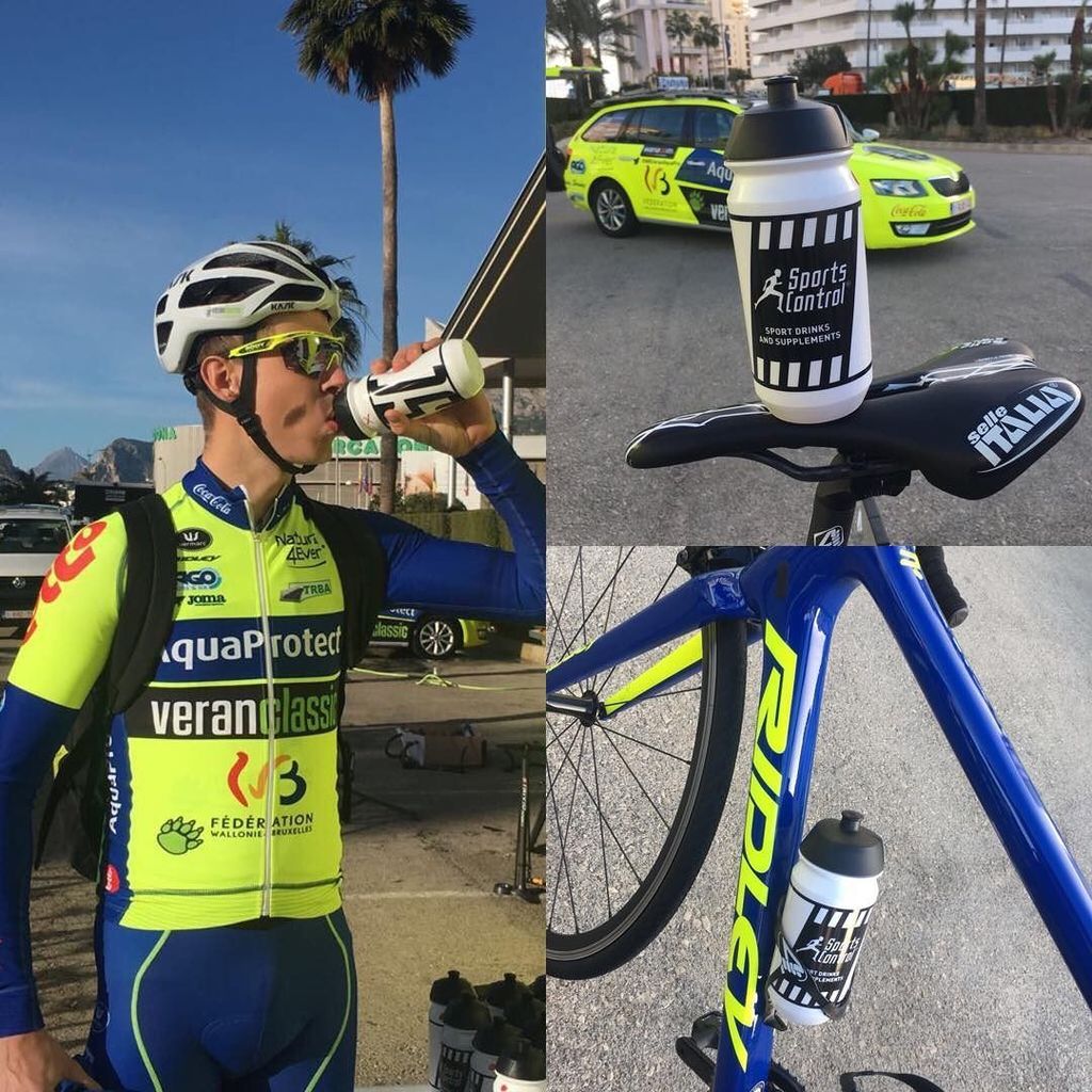 WagnerBazinWB's tweet photo. Training camp #2 starting with our new nutrition partner #sportscontrol #forwinnersonly @kirschalex92 working hard with Team mates in #calpe https://t.co/dV8kej3GwA https://t.co/8vkVJeHnMK
