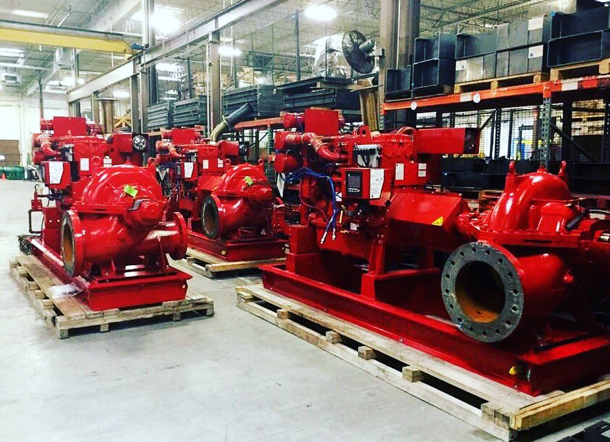 SPP - Protecting Life. sur Twitter : "SPP 5000 GPM diesel driven #fire pumps that are ready to ship from our Norcross, GA facility. These are part of a