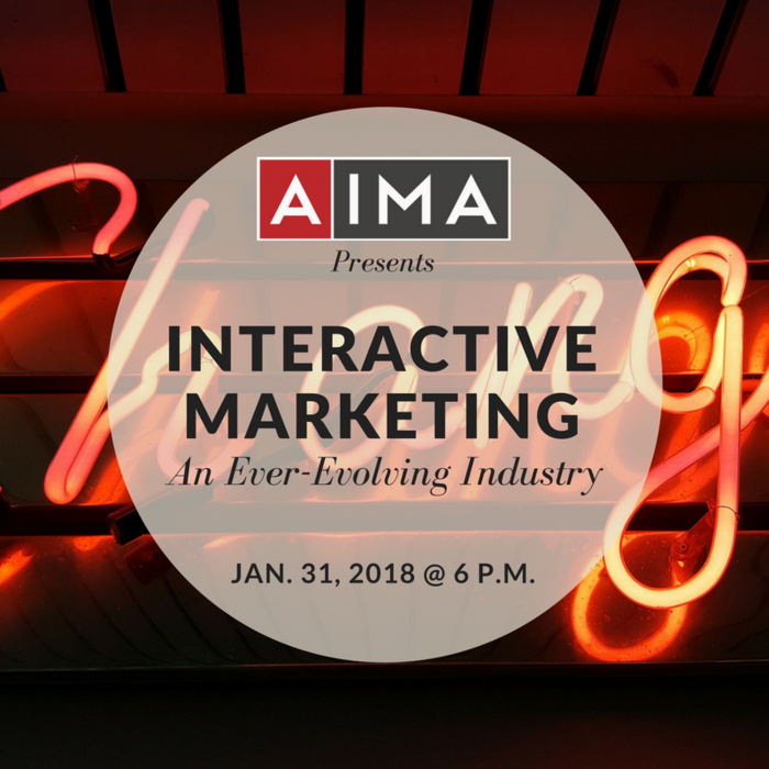 FuseATL's tweet photo. Happy New Year! Let's start 2018 with another fabulous #AtlantaIMA get together! Join us Jan 31 for our event about this ever-evolving industry: #InteractiveMarketing. GET TICKETS ---> https://t.co/uuhjAlFliQ https://t.co/MRzpEBBsXz