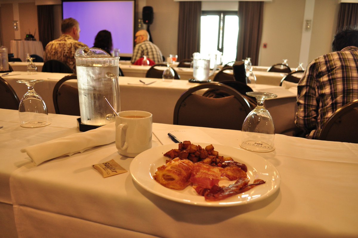 LisaRueh's tweet photo. #GROUP2018 we are ready to go! So excited to see this conference! But first breakfast &amp; coffee ;-) https://t.co/AeP0pNjPBl