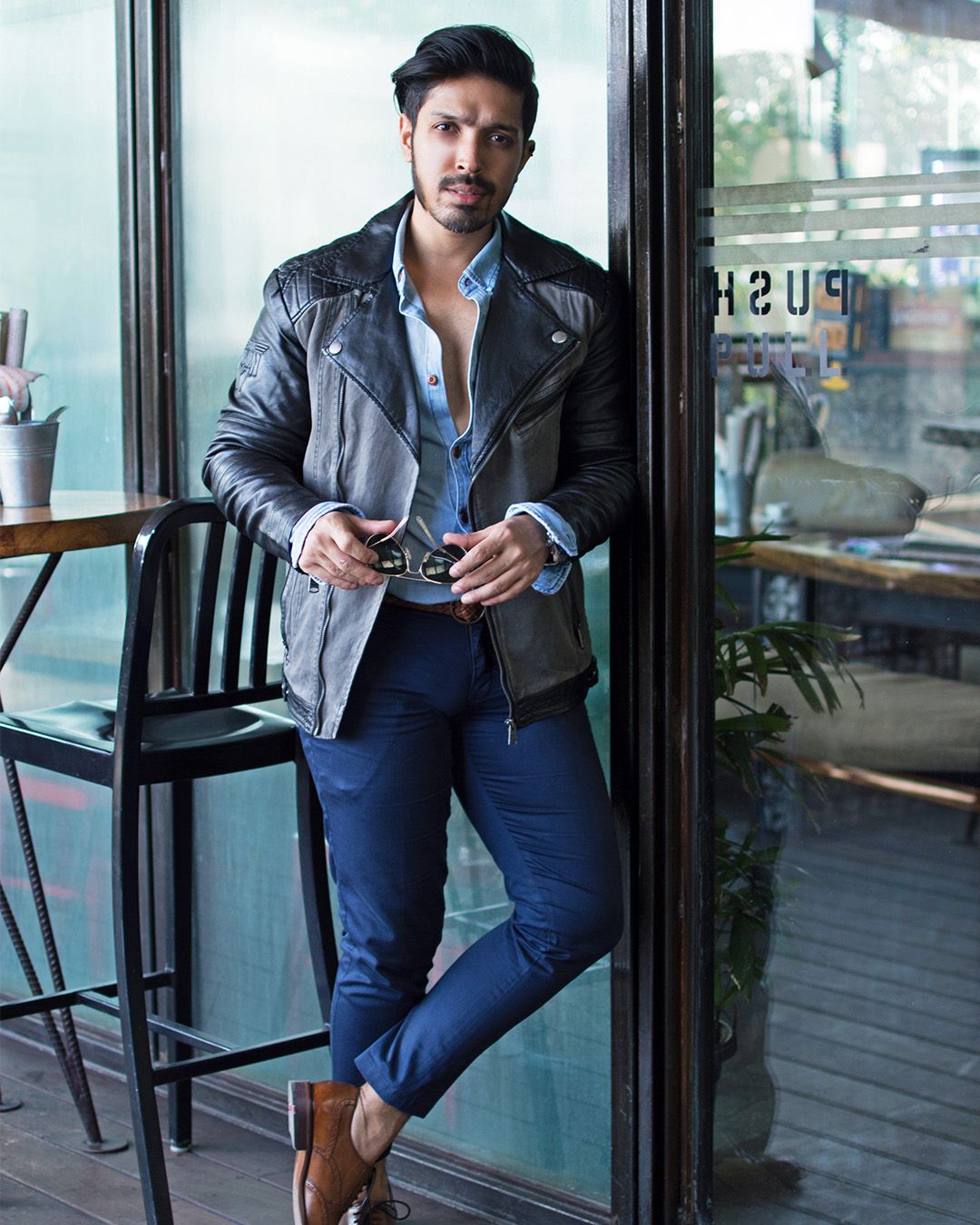 Being Human Clothing on X JatinnJay shows us how classy is always in vogue with a Being Human biker jacket BHTrib https t D27bvVAcE9 X