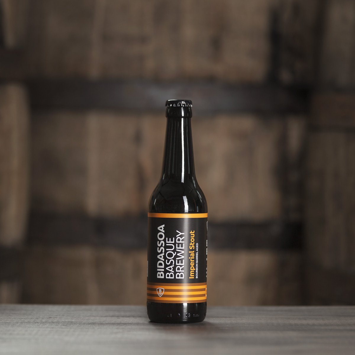 Happy New Beer! @BidassoaBB 
Photo: <a href="/PabloAxpe/">Pablo Axpe</a> 
#barrel #black #beer #design #husmee #graphicdesign #craftbeer #instabeer #bbb #blackbeer #stout #barleywine #oloroso #aged