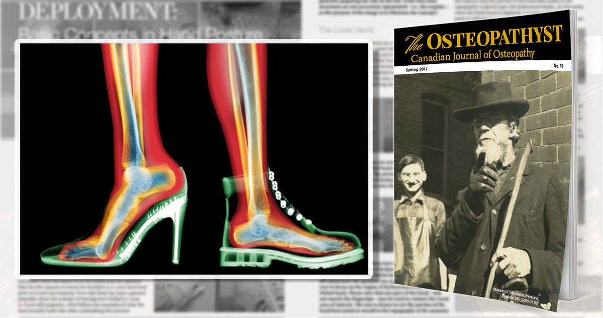 Osteopathyst's tweet photo. What do evolution and footwear have in common? The answer: Nothing.
Read "A Feet of Engineering" By By Paul McQuade, BSc., Ost., M.ed. on page 4 of Issue 10: https://t.co/FIm0DpzTVz https://t.co/CTeqjaO3s6
