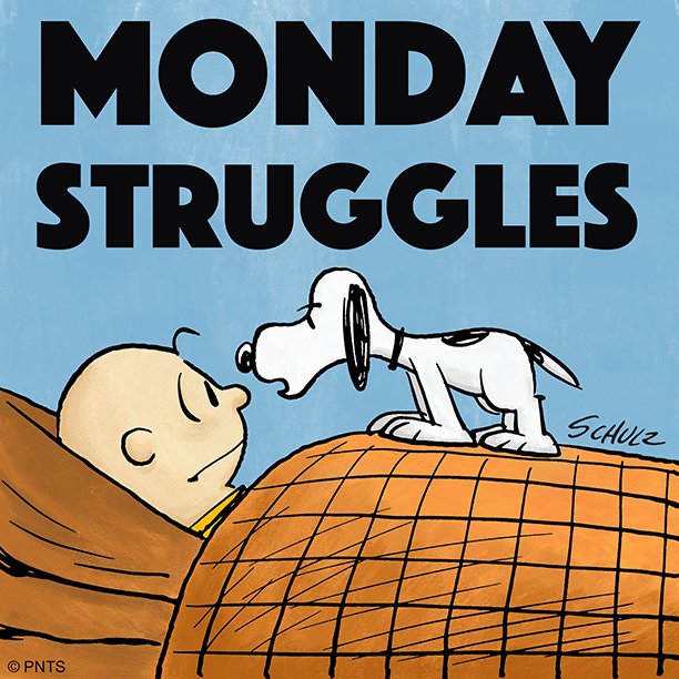 Struggling to get out of bed this morning.