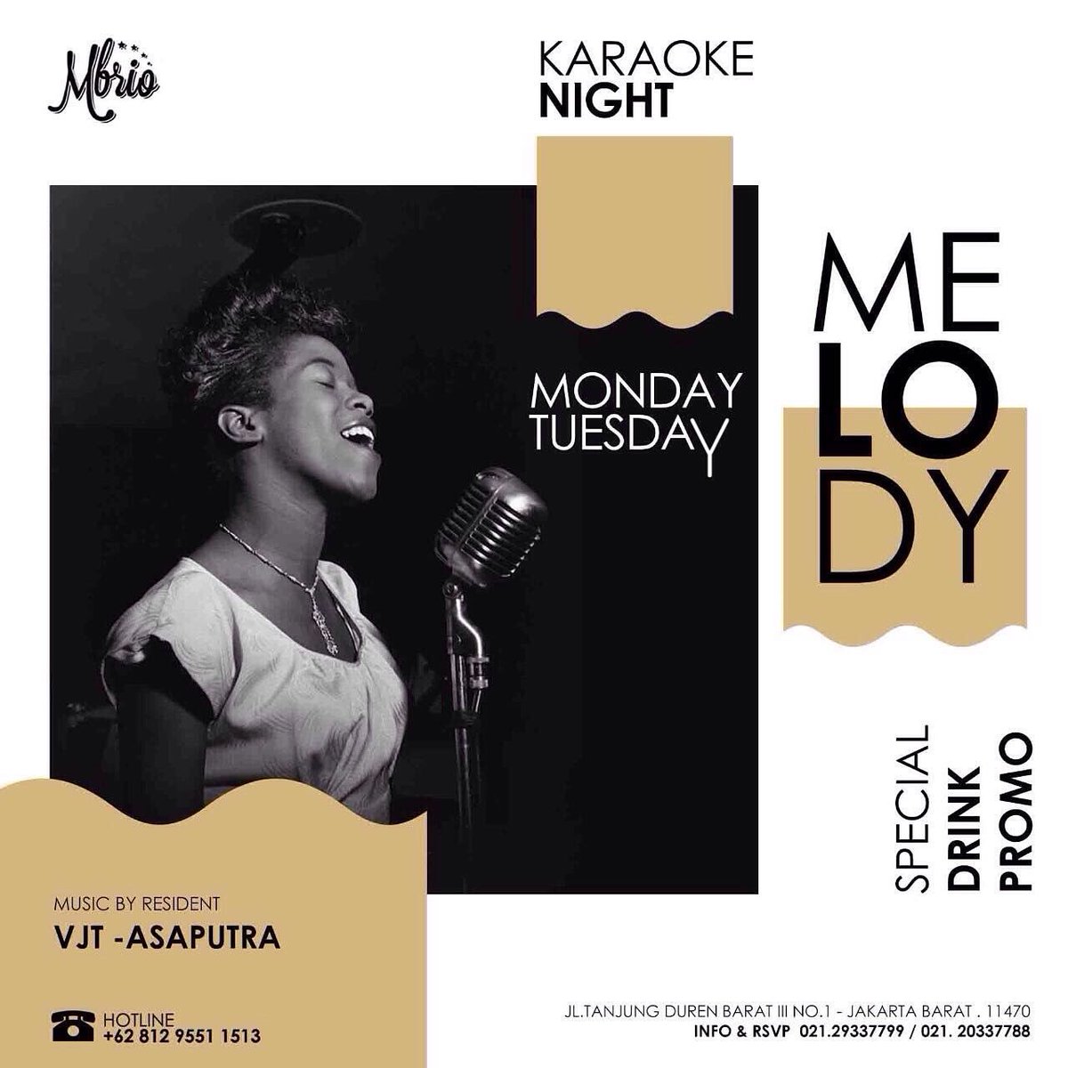 Karokean bareng temen" , keluarga kalian yuk guys tiap senin &amp; selasa di <a href="/markas_markas/">Melia Propolis</a> . Kita seru"an bareng
C u yaa 😉 🍻🍻