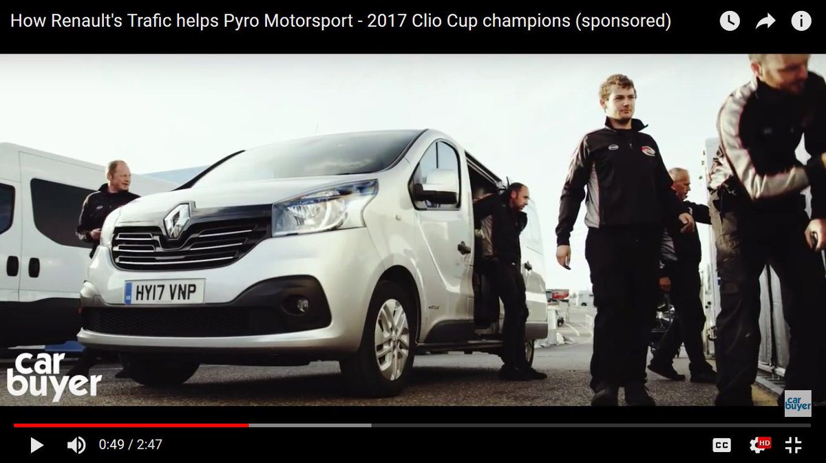 How <a href="/PyroMotorsport/">Pyro Motorsport</a> uses its #Renault #Trafic - its prize for winning the #ClioCup's Entrants Trophy youtube.com/watch?v=rkZERA…