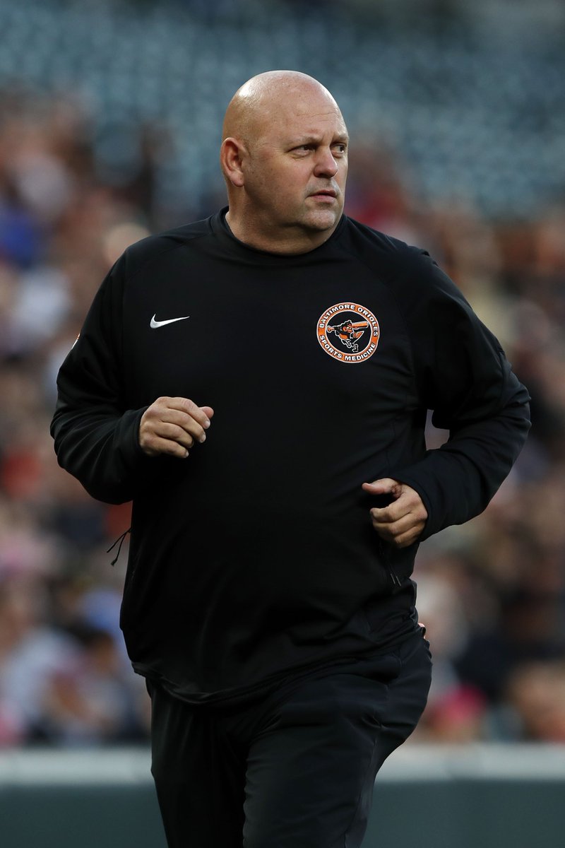 Orioles's tweet photo. The Orioles have named Brian Ebel as the club's Head Athletic Trainer. Ebel has spent the last 21 seasons as the Assistant Athletic Trainer. The 2018 season will mark Ebel’s 34th year with the Orioles organization. He is just the fourth Head Athletic Trainer in Orioles history. https://t.co/YiZqkNLleN