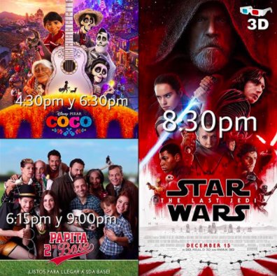 ¡Los lunes todos pagan la mitad en el cine! 📽️✅