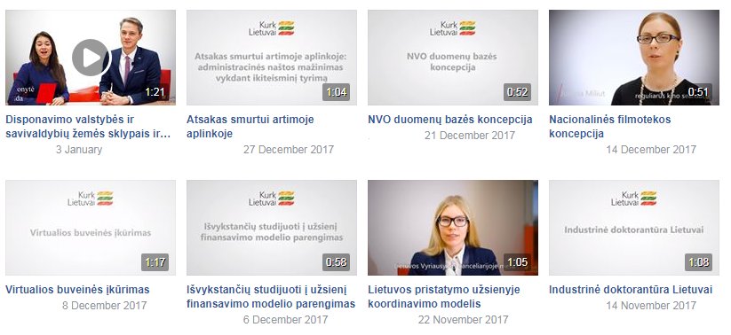 KurkLT's tweet photo. Make sure to check out our Facebook page to see the videos presenting ALL of the current @KurkLT projects (in Lithuanian) 📽️Everything from #mentalhealth to #education to #environment to #nationalsecurity and more 👉https://t.co/95lKUn5ahH https://t.co/ey6BGK9Cp8