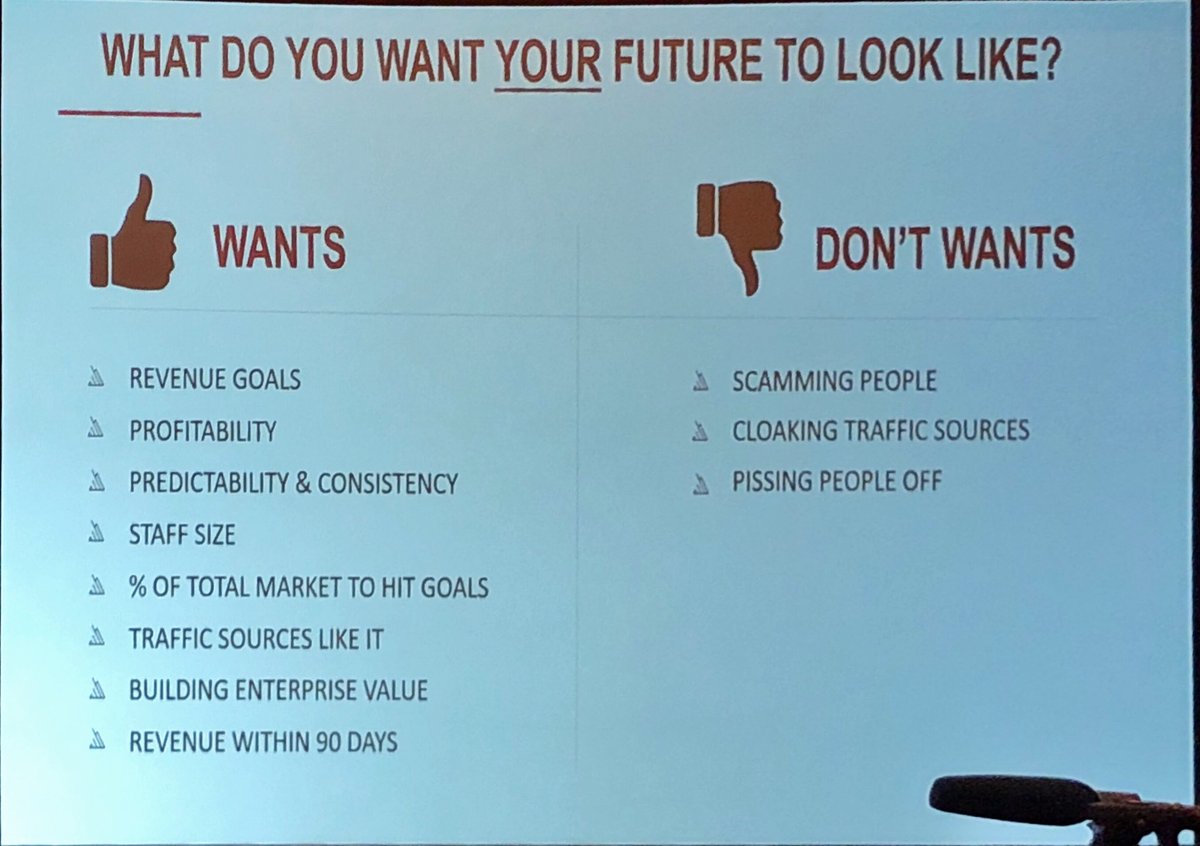 BradWaller's tweet photo. "What do you want your future to look like? What are your wants? And your don't wants?" - @smaxor #ASW18 https://t.co/OgfJacKtSn