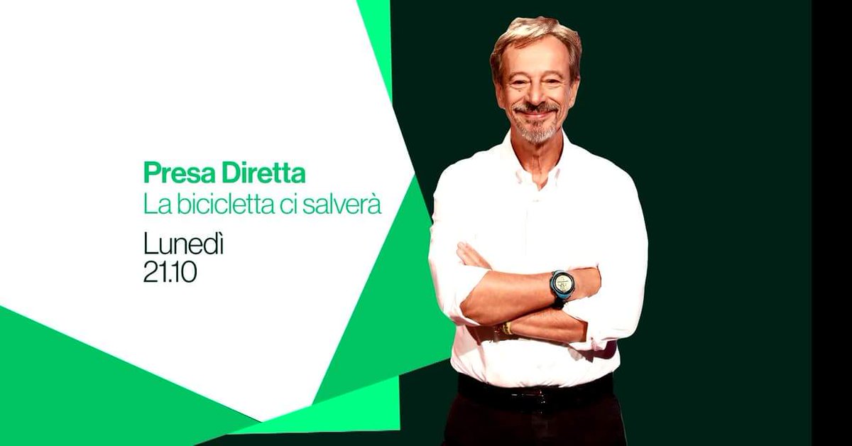 Prevediamo #Presadiretta tra i trend topics. LA BICICLETTA CI SALVERÀ