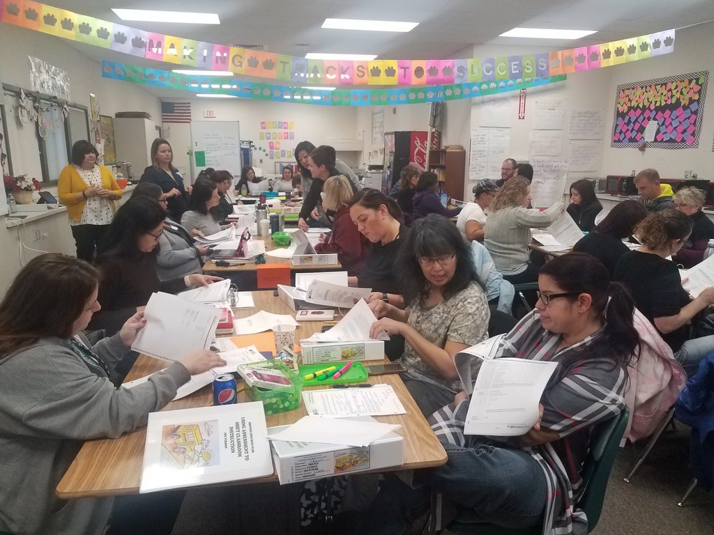 JWWildcats's tweet photo. JWE teachers reflecting and working hard to improve their practice @LOGICMUSD https://t.co/zvQHBOSlEh