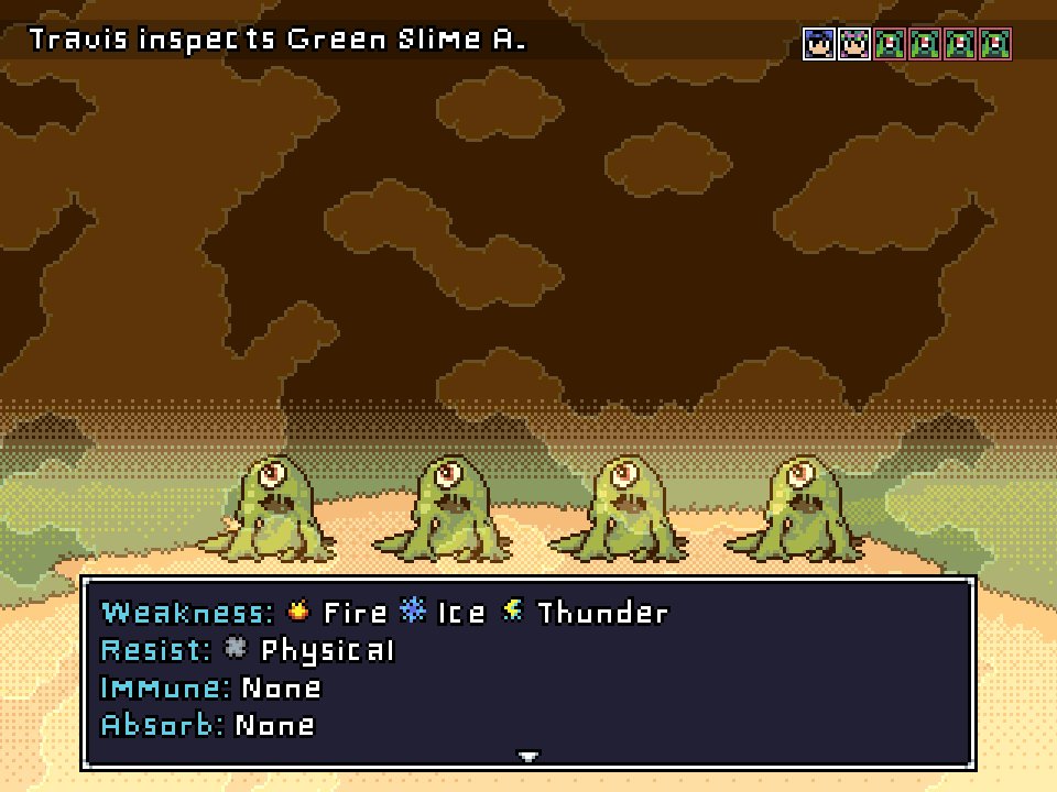 gamekrazzy's tweet photo. Added the ability to read your opponent's statitistics! #pixelart #indiedev #devgame #gamedev #indiegame #rpgmakermv #rpgmaker #mv #rpg #tagaiagame https://t.co/iTmXN5wfU3