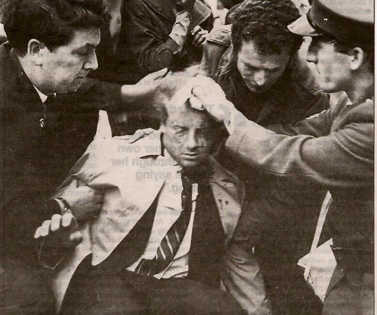 MissTwice's tweet photo. Daily reminder about one of my heroes: Ivan Cooper, civil rights activist. 

He entered politics at a time of conflict, as he believed Protestant+Catholic working classes could be united. He believed by focusing on class issues which affected both, sectarianism could be overcome. https://t.co/nLc4MbmQa4