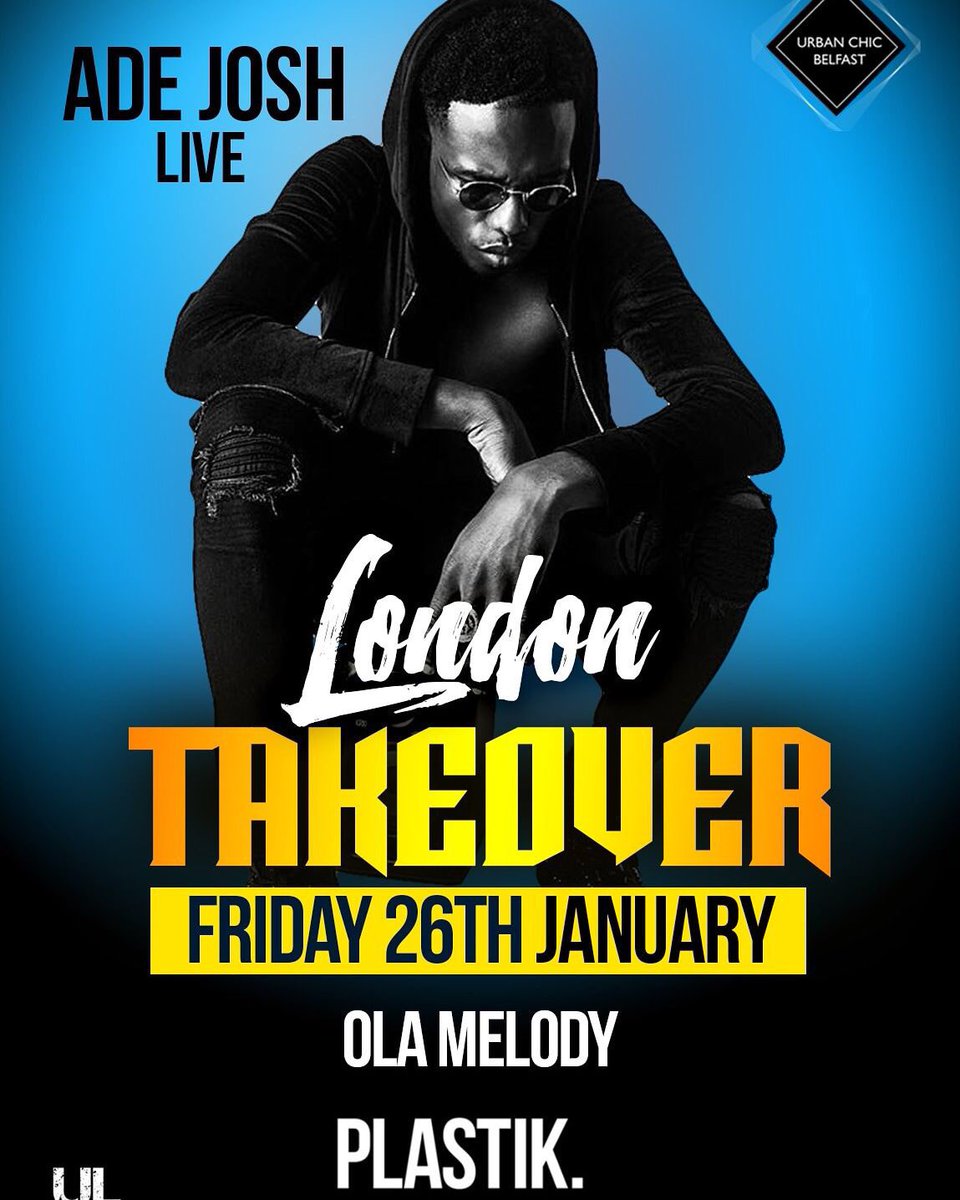 Sweetest RnB #urbanchic take over Friday 26th jan this is one not to be missed