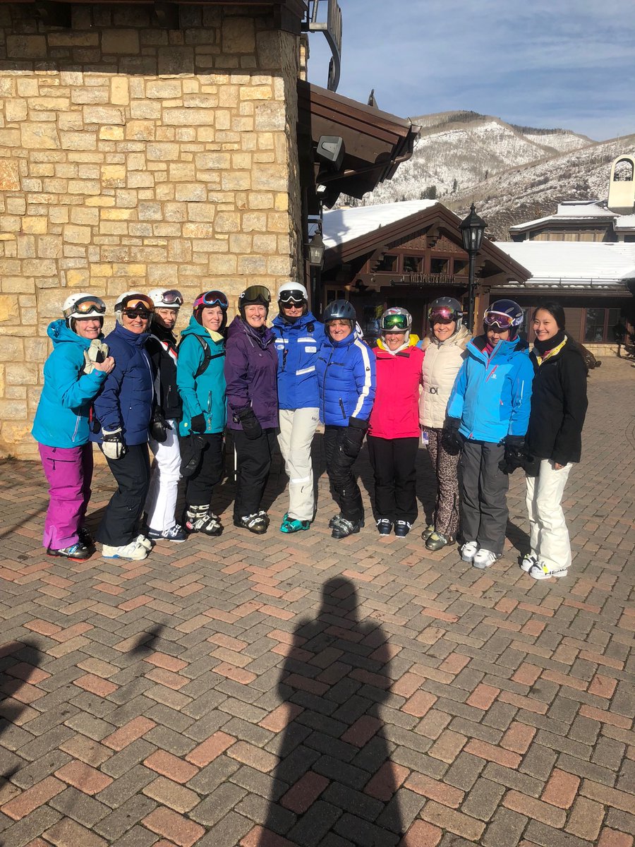 KimRider's tweet photo. Women’s Winter Adventures.....wow!  What a day!! #vailmtn #vail https://t.co/k0hHleGXKe