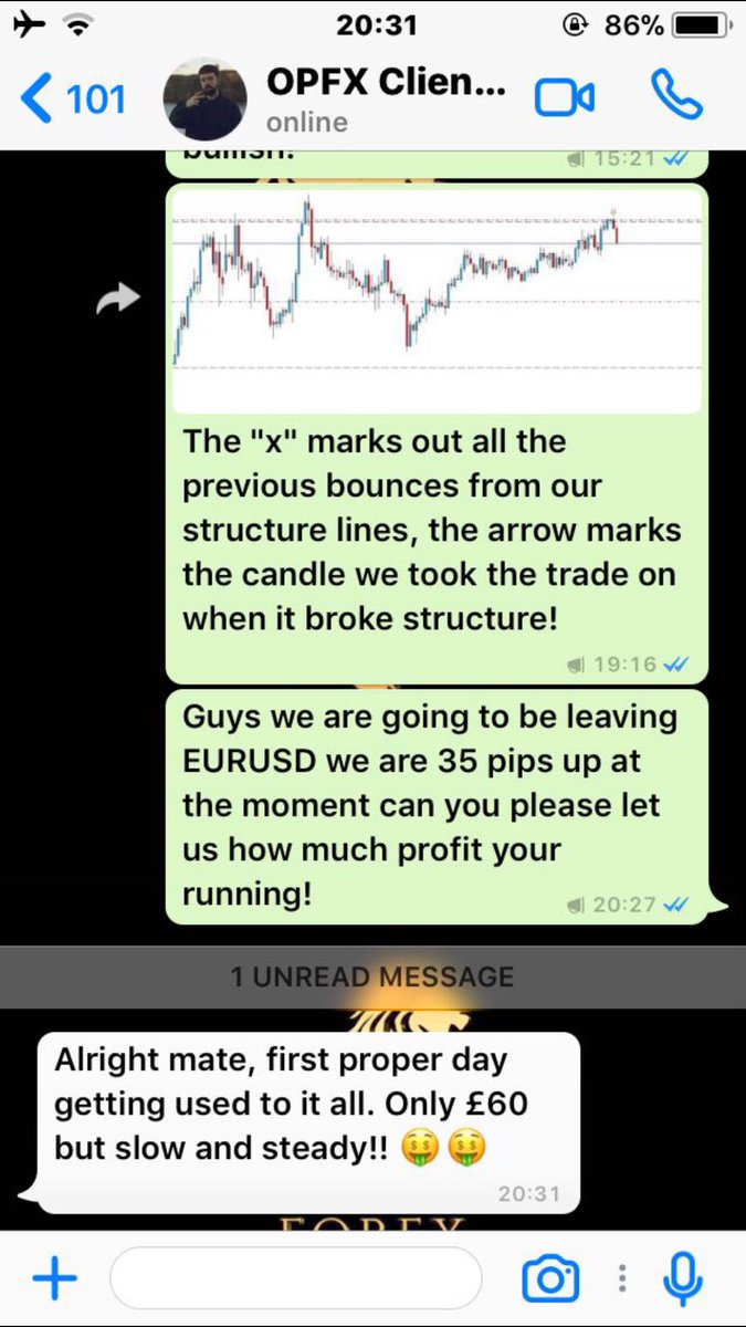 RobOpulence's tweet image. Some big profits for our clients today with 35 pips up! Message me now to find out more about our forex trading service and start making some profit!✅
