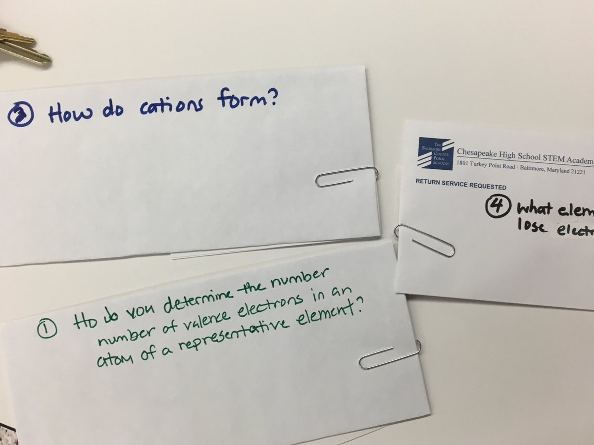 mdoty_doty's tweet photo. My @ChesapeakeHS @BCPSSci Chem Ss were a little distracted from the early dismissal but still collected evidence and came to a concensus around their guiding question TY @MTCummins for the #passtheenvelope #cometoaconcensus strategy @DiscoveryEd @Ms_L_L_Wells https://t.co/qHZS0NI9gV