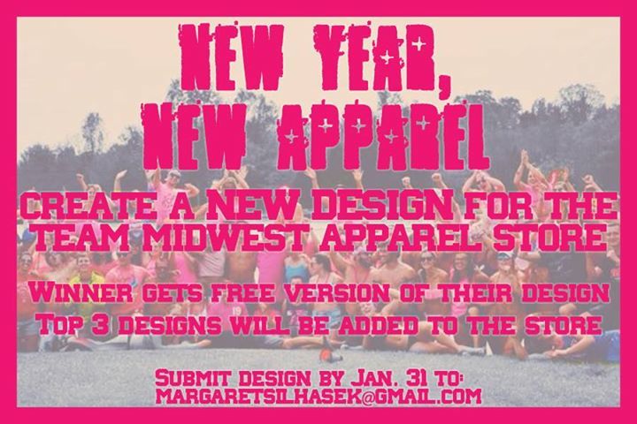 🚨CONTEST ANNOUNCEMENT🚨

Get those creative juices flowing!! Team Midwest is looking to add new designs to our apparel store on MCWSA.org

 Submit your design by Jan. 31 for your chance to win a piece of merchandise with your own design on it!!