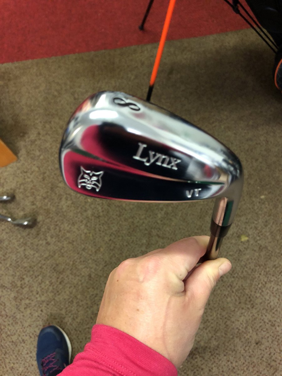 LydiaHallGolf's tweet photo. Wow!! These feel, look and are incredible! Thanks @marlockey for taking the time building these to perfection! @LynxGolfUK @DemoLynx #VTirons #Recoil here’s some numbers for you!! Excited to get them out onto @Southerndowngc tomorrow!! #golf @LETgolf https://t.co/jaGBYNhRHp