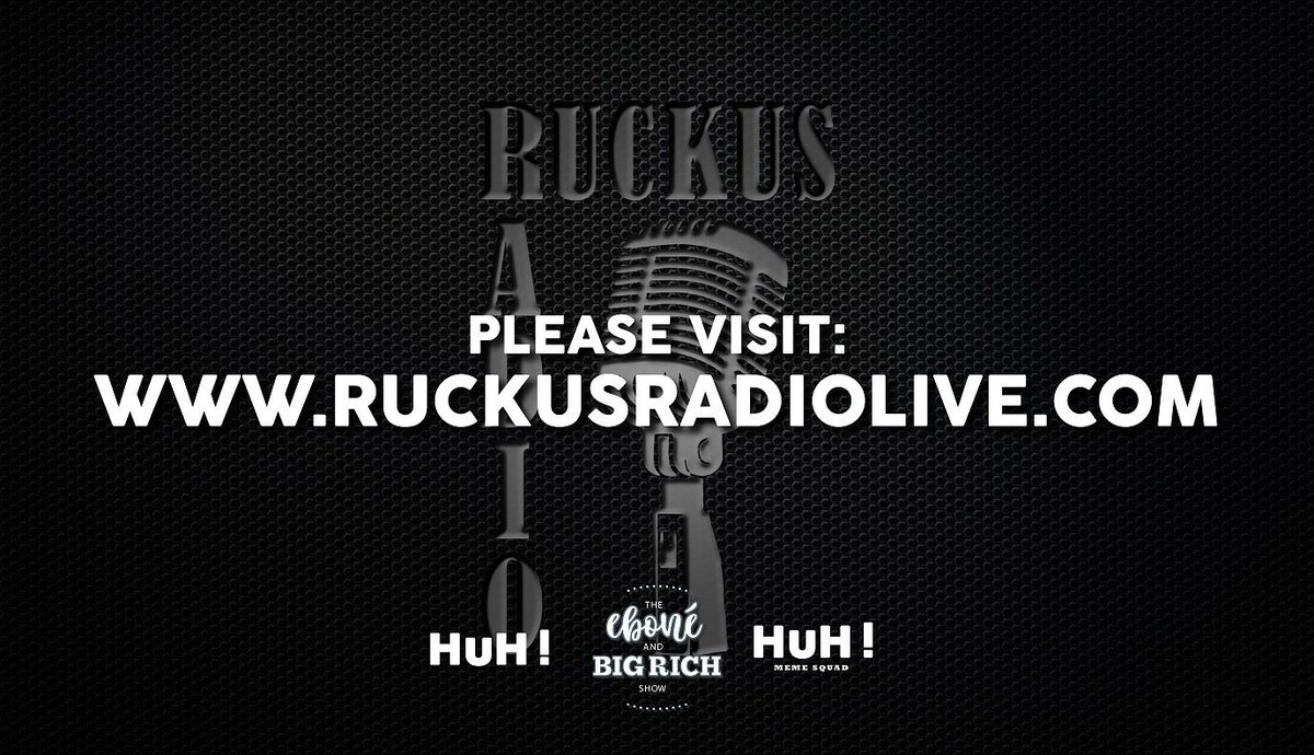 RuckusradioHUH's tweet photo. WEB SITE IS UP https://t.co/4jLH2TkQJT